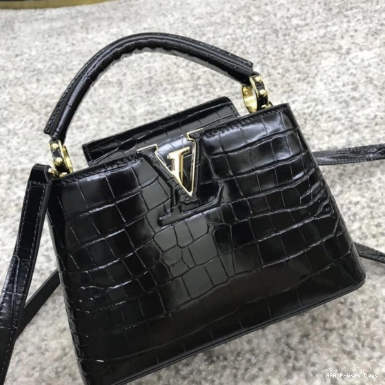 AAA Pruses Bags LOUIS CAPUCINES VUITTON MINI 0820